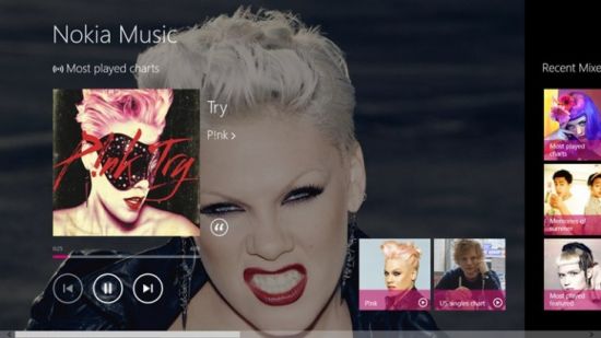 诺基亚推Win8和Windows RT版音乐服务
