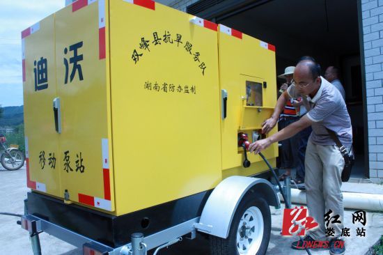 直击抗旱：应急机动 我们的泵站会“走路”
